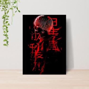 Imagem de Quadro Tokyo Ghoul Anime A4  Placa MDF 12 - Lomi Art
