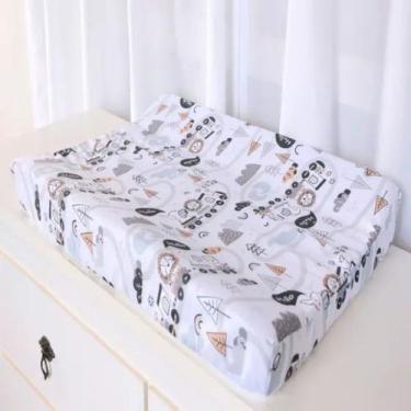 Imagem de Trocador de Fraldas Anatômico Impermeável Bebê Menina Menino Americano