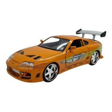 Imagem de Miniatura Toyota Supra Velozes E Furiosos 1:24 Jada, Laranja