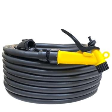 Imagem de Mangueira de Jardim 30,20,15,10 Metros Grossa 1/2'' Resistente Reforçada Forte Flexivel com Esguicho e Conector (20 METROS)