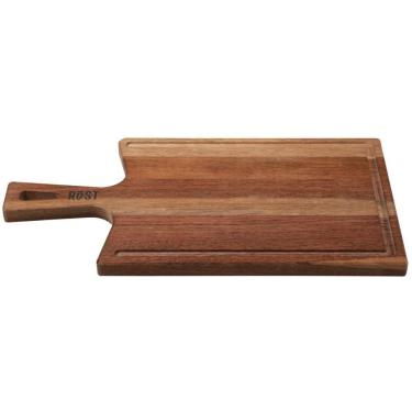 Imagem de Fsc Tábua Tramontina Rost Para Preparar E Servir Em Madeira Jatobá Mesclada Com Cabo E Acabamento óleo 41x22 Cm