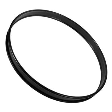 Imagem de Drum Sound Dampening Ring Black Snare Drum Hoop Parts for Secure Stability Quick Installation and Reliable Performance Various Music Styles