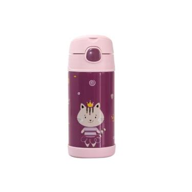 Imagem de Garrafa Térmica Portátil Milky 310ml – Ideal para Bebidas Quentes e Geladas