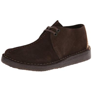 Imagem de Clarks Originals Bota masculina Desert Trek Chukka, Camurça marrom, 39