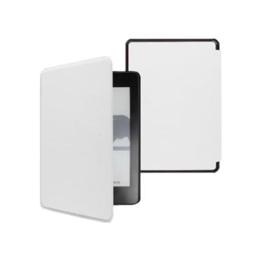 Imagem de Akacy Capa protetora de couro PU para Kindle Paperwhite 6.0 polegadas 11ª geração lançada em 2022/2024 (Modelo: C2V2L3/RS23CV) com função hibernar/despertar automática (27)