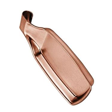 Imagem de Phefop Descanso de Colher para Balcão de Cozinha, Aço Inoxidável 304, Design Quadrado Com Recursos que Economizam Espaço, Ideal para Conchas, Espátulas e Utensílios Em Balcões (Ouro Rosa)