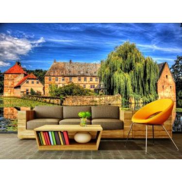 Imagem de Papel de Parede Paisagens Floresta 109 - 1,00 X 1,00 - Voce Decorando