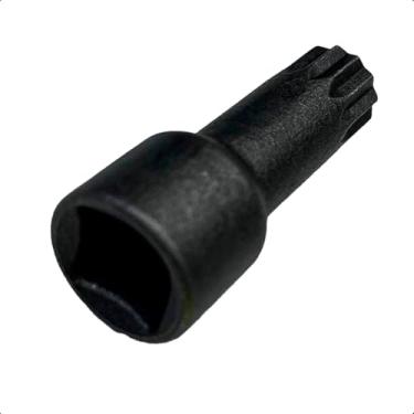 Imagem de Soquete Estriado p/Bujão de Óleo do Câmbio Golf Polo Fox A3 – Guia Precisa, Aço Reforçado e Acabamento Anticorrosão