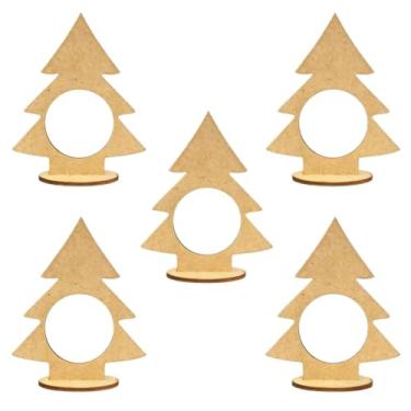 Imagem de Kit PeçAs Lembrancinhas De Natal áRvore De Natal Porta Bombom Mdf 10cm Presentes Festa DecoraçãO Adequado Para Salas De Estarquartos E DecoraçõEs Festivas Ao Ar Livre(5)