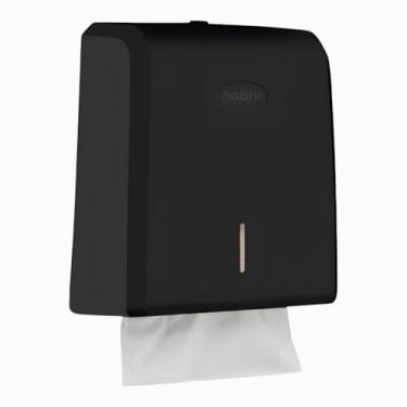 Imagem de Dispenser para Papel Toalha 1/3D Preto Plástico Street - Nobre
