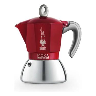 Imagem de Cafeteira Moka Induction Vermelho - 4 Xícaras – Bialetti