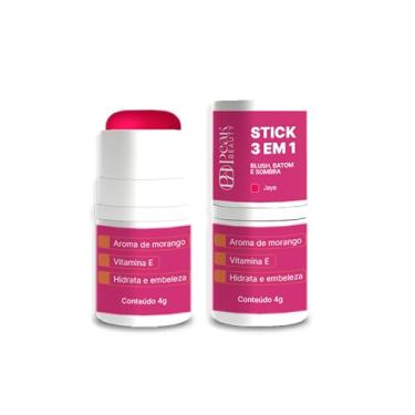 Imagem de Stick 3 em 1 Peak Beauty, Baton, Blush e Sombra cor Jaya (Jaya)