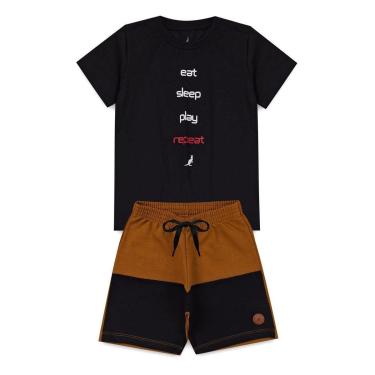 Imagem de Conjunto Infantil Menino Verão Repeat Kangulu-Masculino