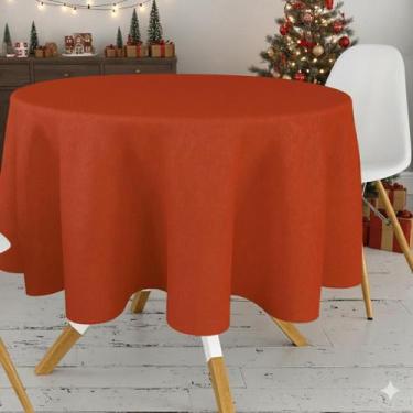 Imagem de 1 Toalha Mesa TNT Liso Festa Eventos Decoração Vr Redonda - IDEALIZA