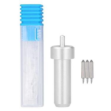 Imagem de Ejoyous Lâmina e Suporte de Ponta Fina, 3 Peças 30° 45° 60° Lâminas de Plotter Incisivas Resistentes Ao Desgaste Com Caixa, para Corte de Máquina JOY de Materiais Grossos