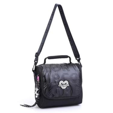 Imagem de Lancheira Térmica Feminina Matelassê ColorUp - Seanite, Preto