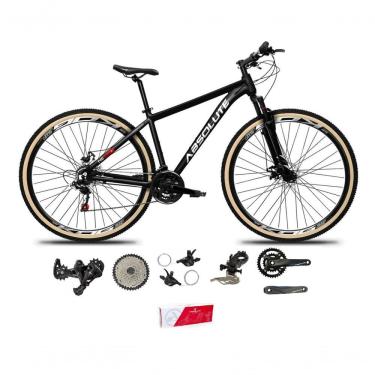Imagem de Bicicleta Aro 29 Absolute Nero 5 Alumínio 2x9 Freios Hidráulicos K7 Garfo Com Trava 18v...