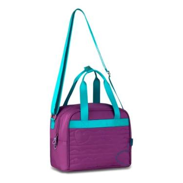 Imagem de Lancheira Térmica Infantil, Juvenil, ideal para o lanche Escolar Cor:Roxo