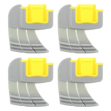 Imagem de Alomejor Escovas de Esfrega, Escovas de Substituição de Borracha Plástica de 4 Pacotes para Limpador de Piscina MX8 MX6, Purificador Giratório Compatível Com R0714400 para Fundo e