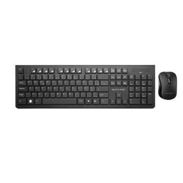 Imagem de Kit Teclado + Mouse Sem Fio Multimídia Tc212
