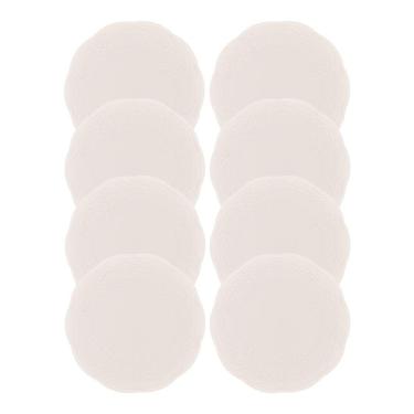 Imagem de Jogo 8 Prato De Sobremesa Porcelana New Bone Butterfly Branco Off White Lyor 19cm