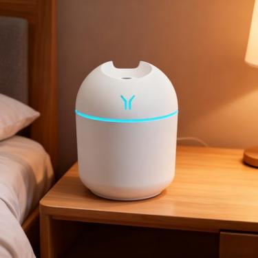 Imagem de Difusores de aroma, difusores ultrassônicos de 250 ml com névoa fria, luz noturna, difusor de aromaterapia para casa, quarto, decoração de sala de estar