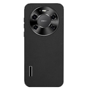 Imagem de HAOMRIYL Capa de dissipação de calor para Huawei Mate 80 Pro Max/80 Pro/80, capa de proteção completa para lente de couro fino anti-queda, capa antiderrapante, preta, 80