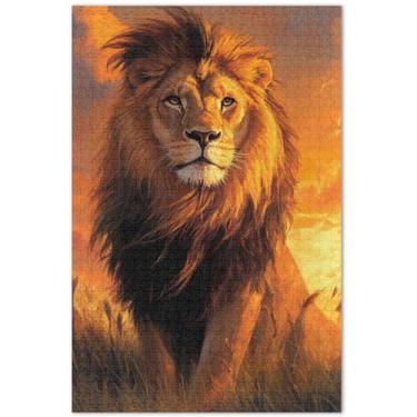 Imagem de Quebra-cabeças de unicórnios roxos cenário fantástico 1000 peças para adultos flor pintura animal personalizado paisagem quebra-cabeças divertido bobo, 75 x 40 centímetros