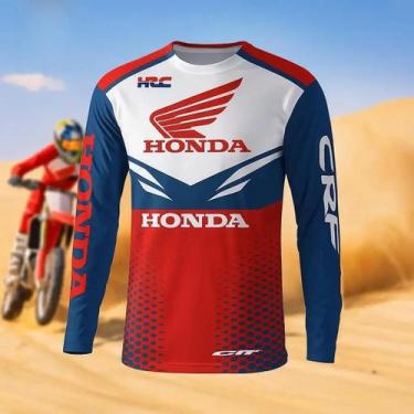Imagem de Camiseta De Motocross Masculina De Secagem Rápida E Respirável De Mang