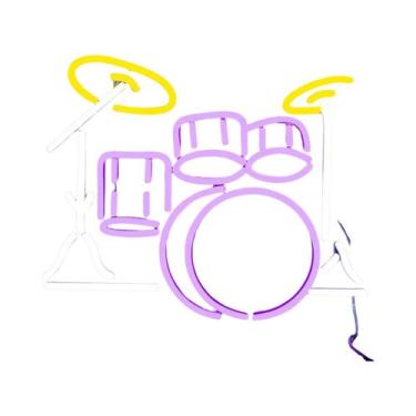 Imagem de Letreiro LED Neon De Saxofone Jazz Para Decoração De Parede, Luz De In