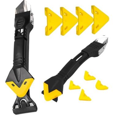 Imagem de Espátula Removedora para Silicone e Rejuntes Espátula Multifuncional Para Silicone E Vedação Espátula Profissional Para Remoção De Silicone E Resíduos