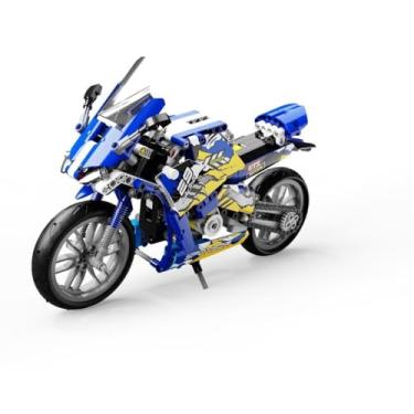 Imagem de Blocos de Montar ToyStop(R) Moto Speed Top com 446 peças