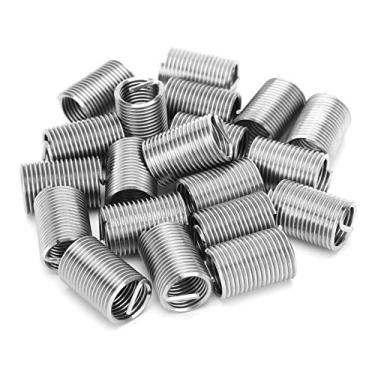 Imagem de Generic Porca de Inserção do Parafuso da Bucha da Luva do Reparo Linha de Aço Inoxidável para Máquinas Elétricas das Peças de Automóvel, Móveis 20 Pces M12 X 1.5 (2,5D)