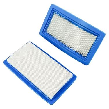 Imagem de Euros Filtro de ar PB-8010 adequado para Echo PB-8010T PB-8010H PB-9010 PB-9010H PB-9010T Sopradores Shindaiwa EB810 EB810RT Sopradores de mochila substituem para Echo A226002070 (pacote com 2)