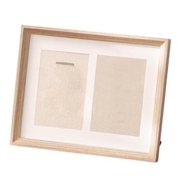 Imagem de IEUDNS Expositor de Medalhas Versátil em Madeira, Caixa de Exibição para Medalhas, Patches e Medalhas de Premiação de Ginástica e Corrida, Carvalho Branco