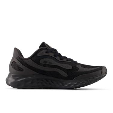 Imagem de New Balance Fresh Foam Arishi V4 Tiralux Tênis de corrida masculino, Preto/Cimento Preto/Cimento Preto, 40