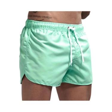 Imagem de Shorts De Natação Masculinos De Secagem Rápida Para Surf E Esportes Aq