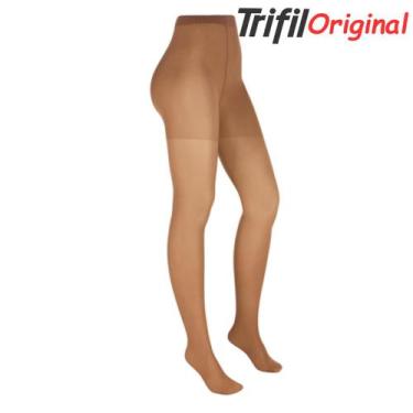 Imagem de Meia Calça Fio 15 Plus Size Trifil Tamanhos Especiais Ideal Para Uso D