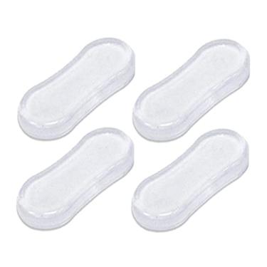 Imagem de WeiLaiKeQi Conjunto de 4 Espaçadores Amortecedores para Assento de Vaso Sanitário com Bidê, com Acabamento