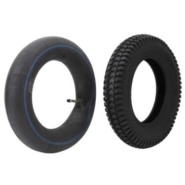Imagem de WALFRONT Conjunto de Pneus e Tubos Internos 3.00-8, Kit de Borracha Resistente de 14 Unidades para Carrinhos de Mão, Carrinhos de Jardim, Dolies e Reboques de Quintal