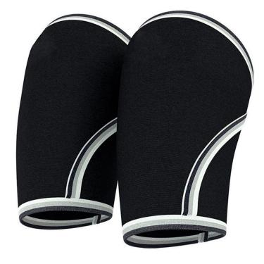 Imagem de Joelheira Cross Training LPO Agachamento Neoprene 7mm Preta-Unissex