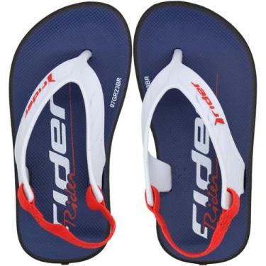 Imagem de Sandália De Dedo Infantil Rider Street Fun Baby Menino, 20/21, Azul ma