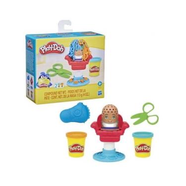 Imagem de Massinha play doh mini corte maluco barbearia de brinquedo e4918 - Pla