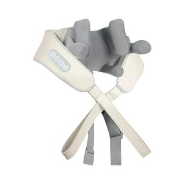 Imagem de Massageador Sem Fio Para Pescoço, Ombros E Costas Com Motor Sem Escova