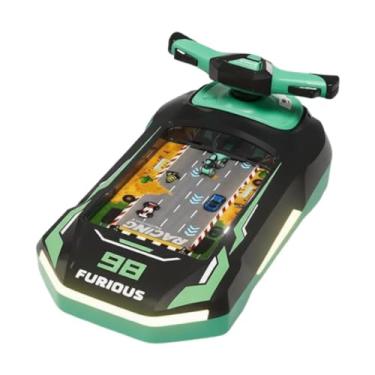 Imagem de harayaa Volante musical de brinquedo com som, jogo de simulação de direção interativo e criativo para desenvolvimento infantil a partir de 3 anos, Verde