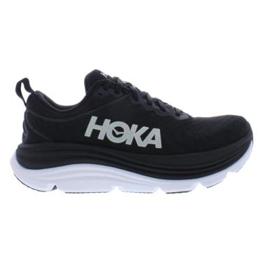 Imagem de HOKA ONE ONE Gaviota 5 Tênis feminino, Preto/branco, 7.5 Wide