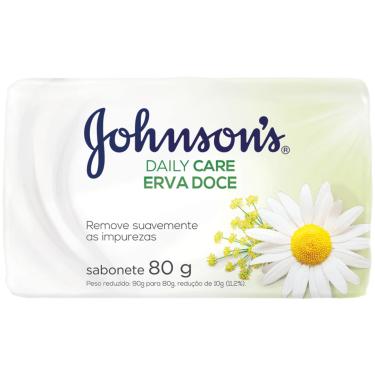 Imagem de Sabonete Corporal em Barra JOHNSON’S Daily Care Erva Doce 80g