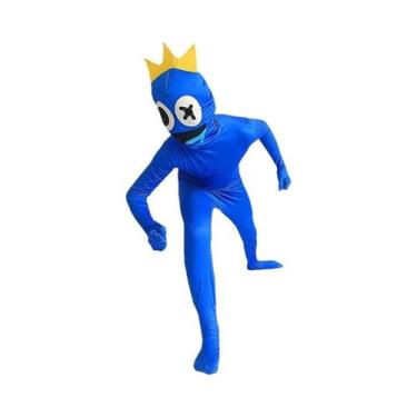 Imagem de Fantasia De Monstro Azul Para Crianças, Cosplay De Halloween, Macacão 