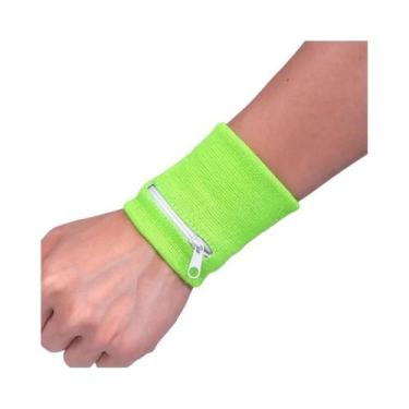 Imagem de Braçadeira Esportiva Para Corrida Com Bolso Com Zíper, Bolsa De Braço 