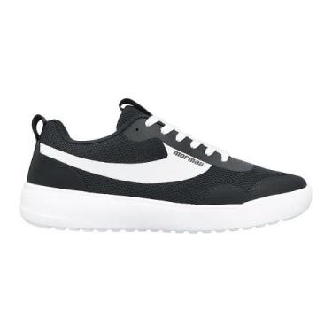 Imagem de Tenis mormaii flexer ref 208010 masculino, Preto, Branco, 41